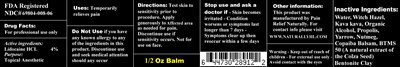 Principal Display Panel (2 Ounce Lidocaine Rub)